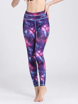 Printed Active High Waist Leggings