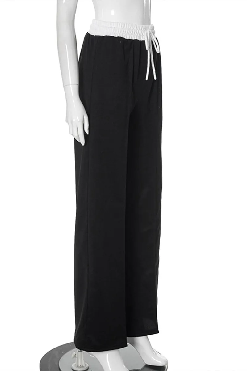 PS3152 Wide Leg Sweatpants