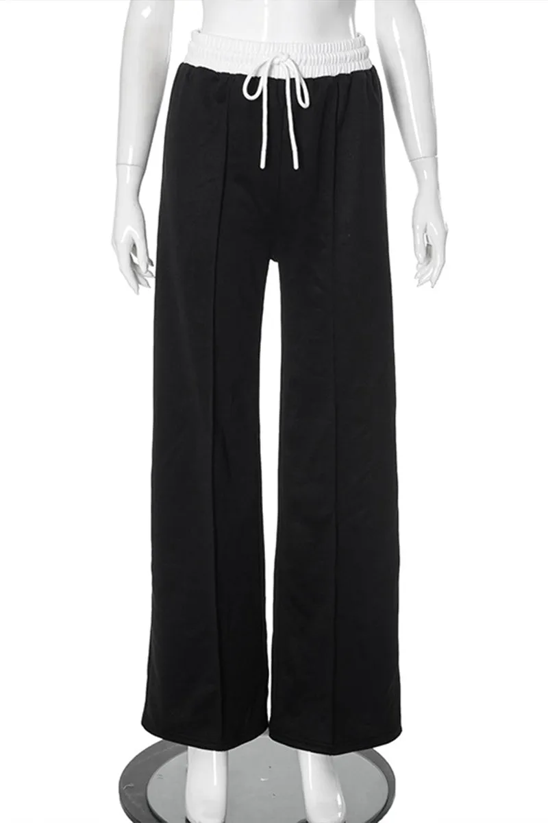 PS3152 Wide Leg Sweatpants