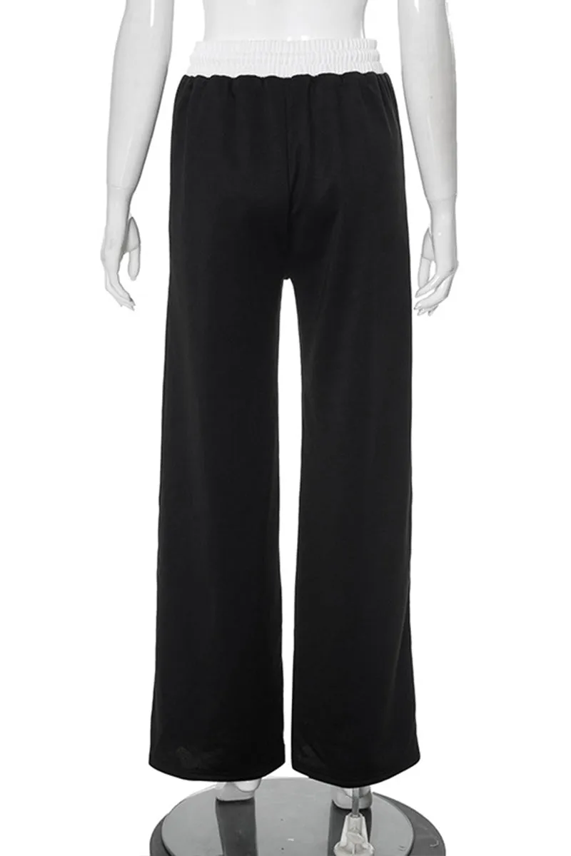 PS3152 Wide Leg Sweatpants