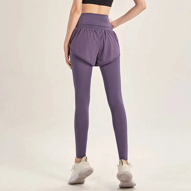 Quick Dry High Waist Sports Yoga Leggings for Women