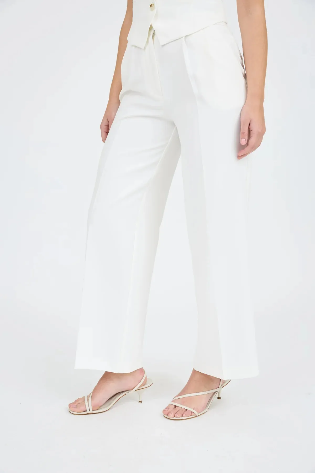 "Anne" Wide Leg Dress Pant