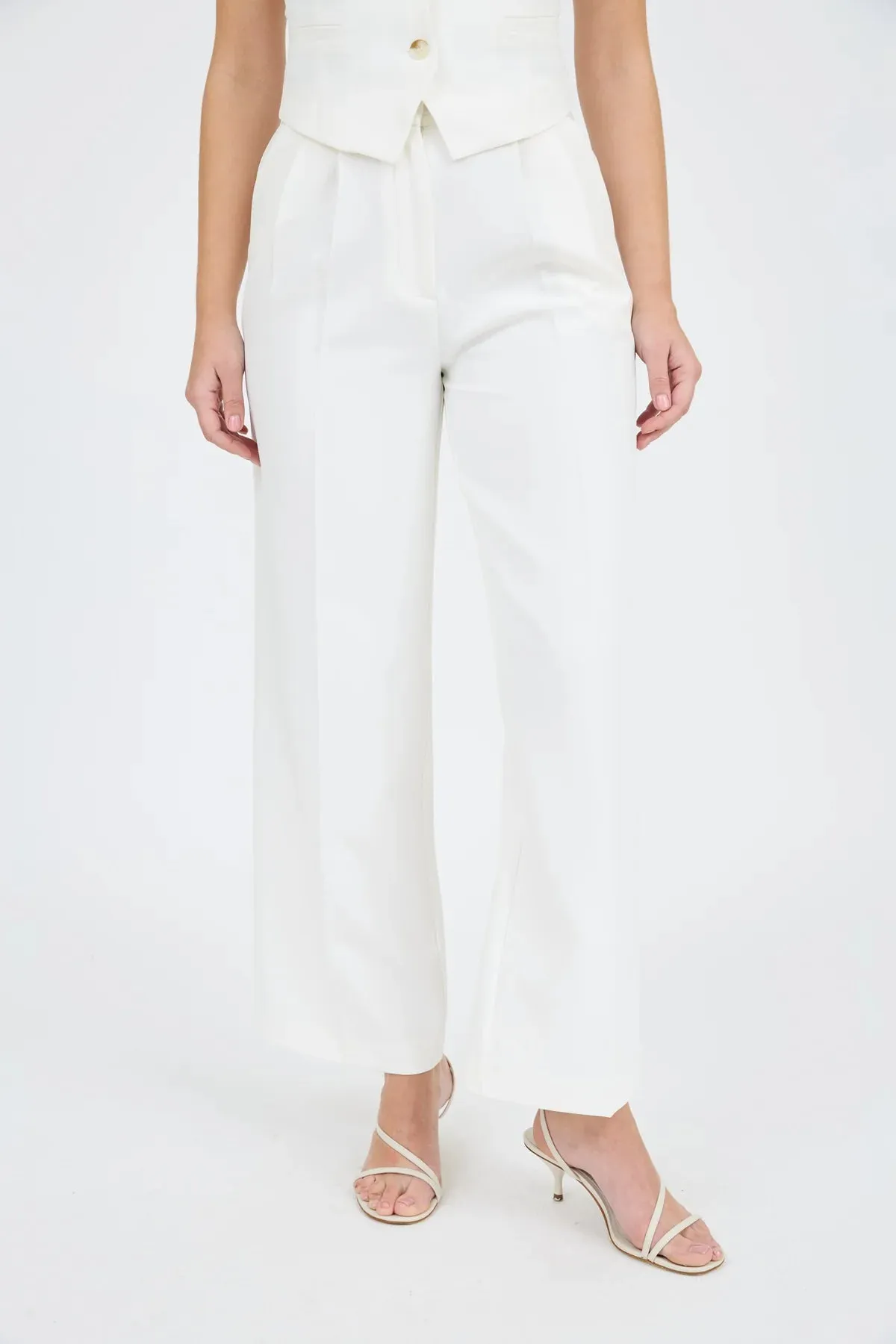 "Anne" Wide Leg Dress Pant