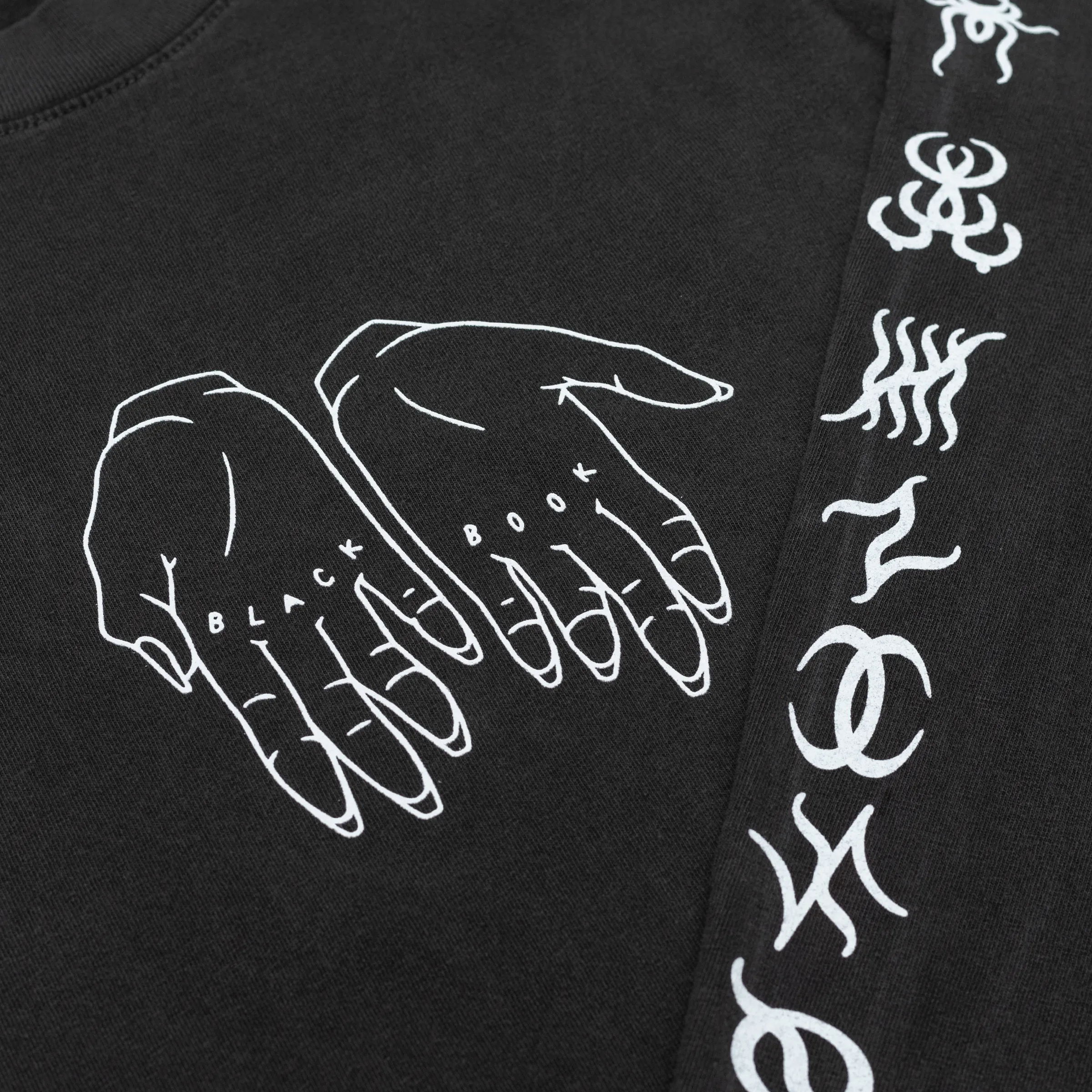 "PREMIUM" OVERSIZED Symbols Long Sleeve Tee