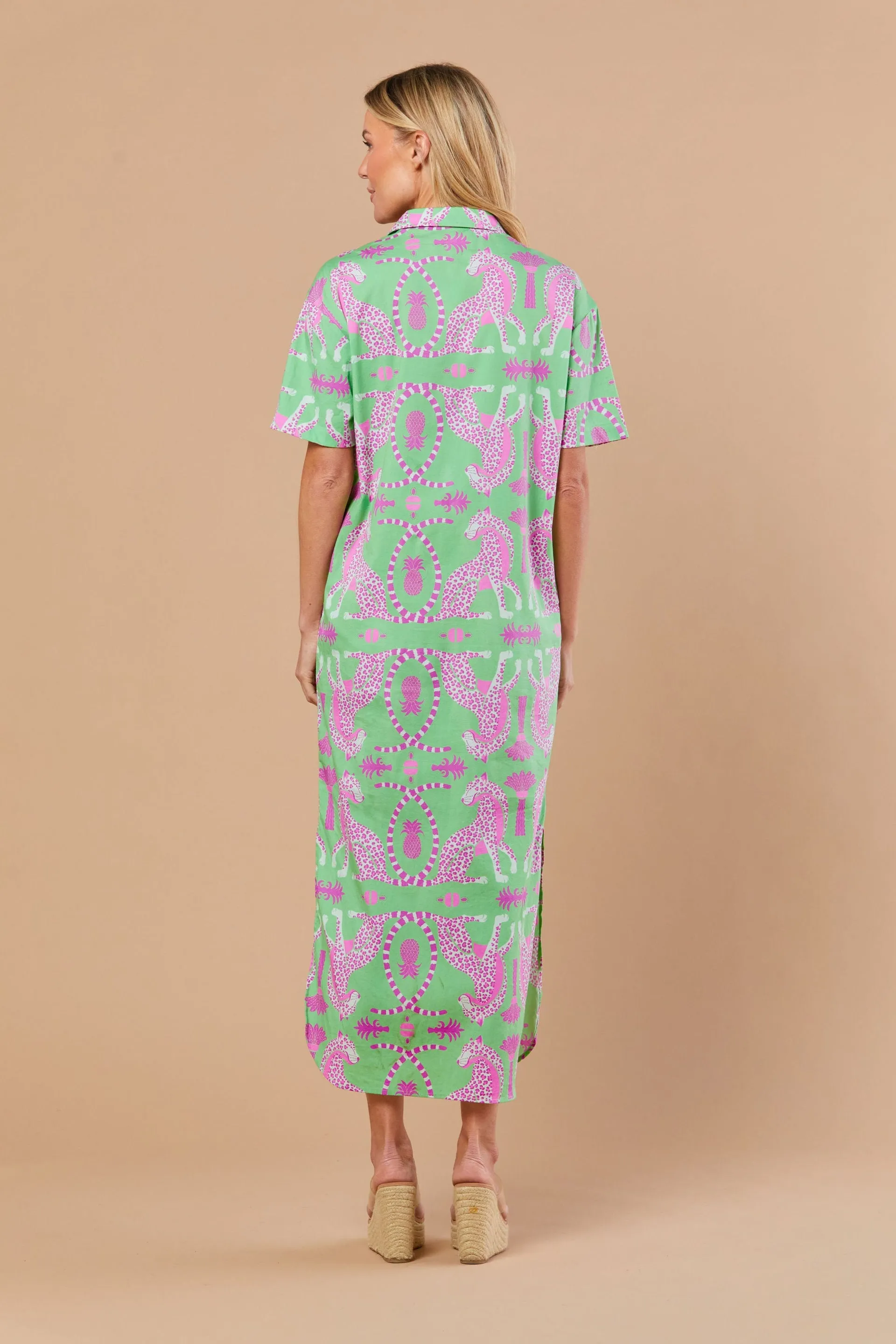 Reese Dress in Kiwi Prowess