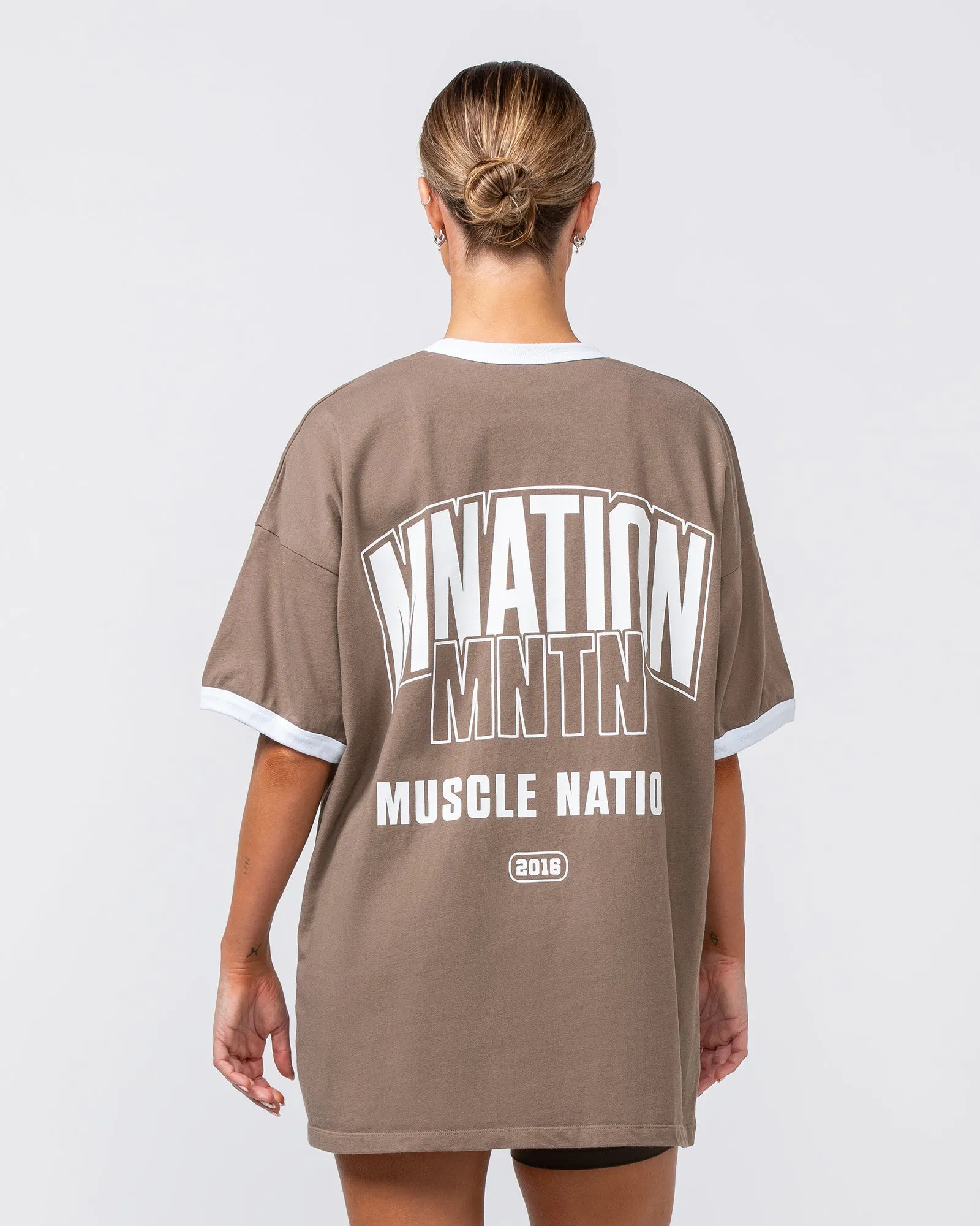 Refresh Oversized Tee - Mushroom