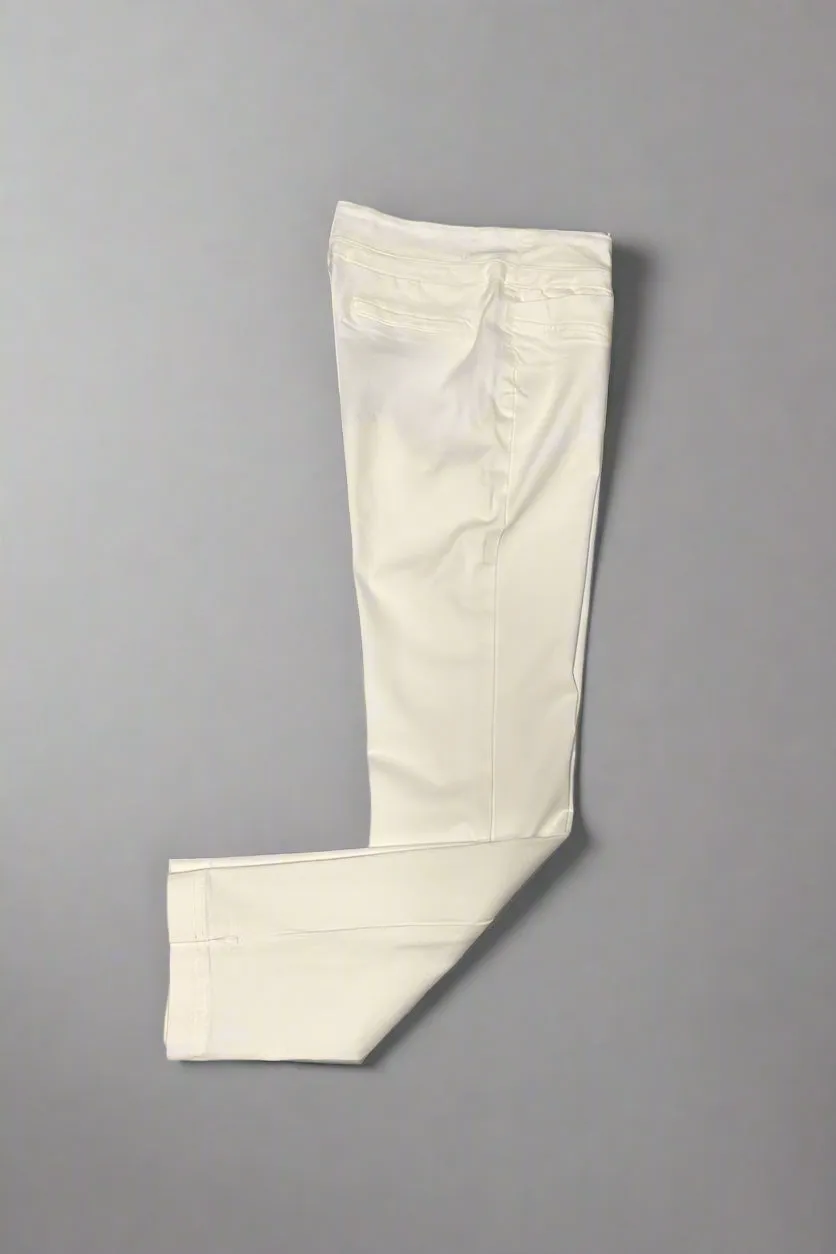 Renuar Pull-On Pant in Creme