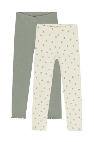 Ribbed Leggings | Eucalyptus