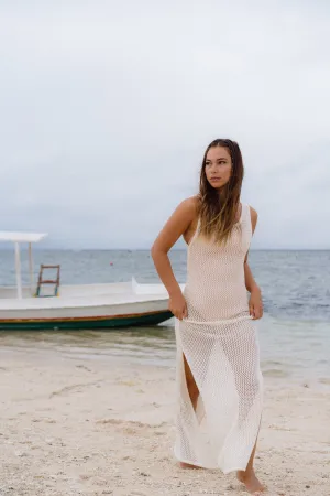 ROCKY KNIT DRESS | CREAM