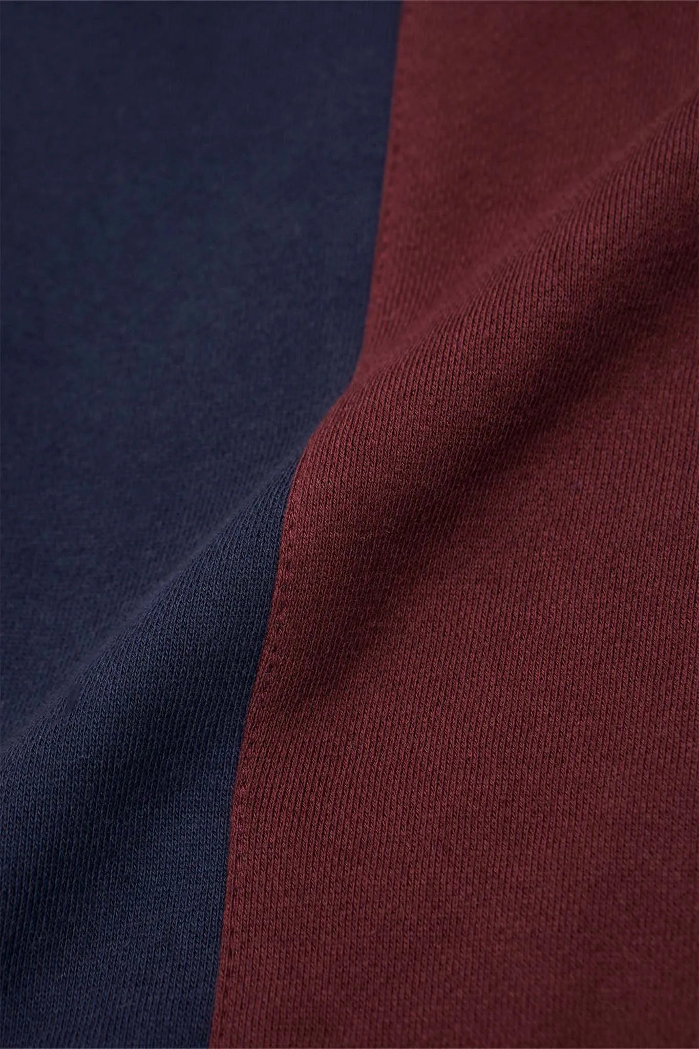 ROGUE SPLIT WIDE PANTS IN BURGUNDY/NAVY