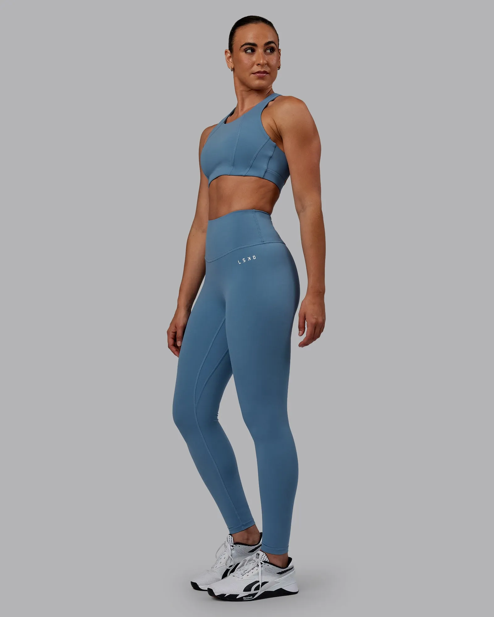 RXD High Waist Full Length Tights - Elemental Blue