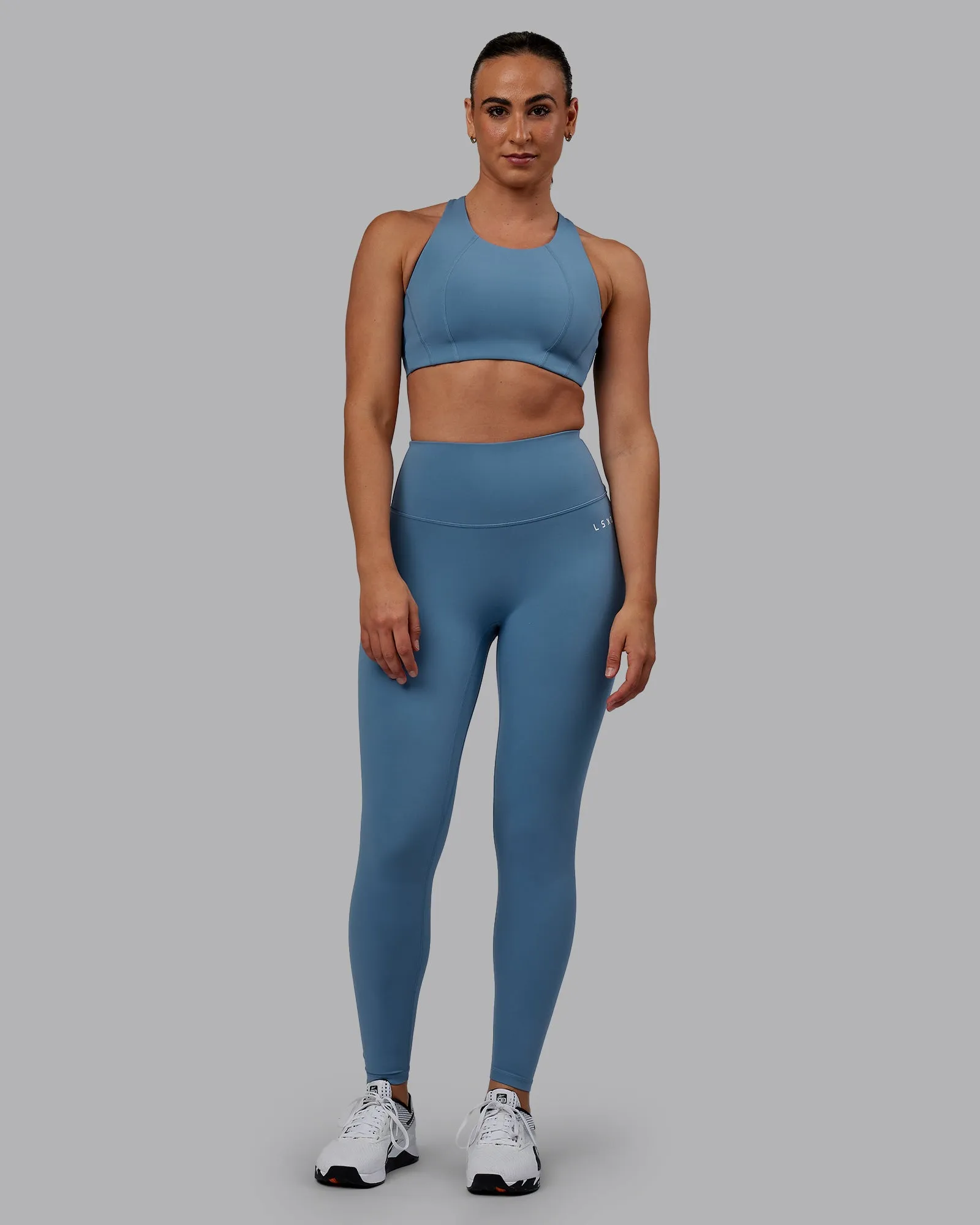 RXD High Waist Full Length Tights - Elemental Blue