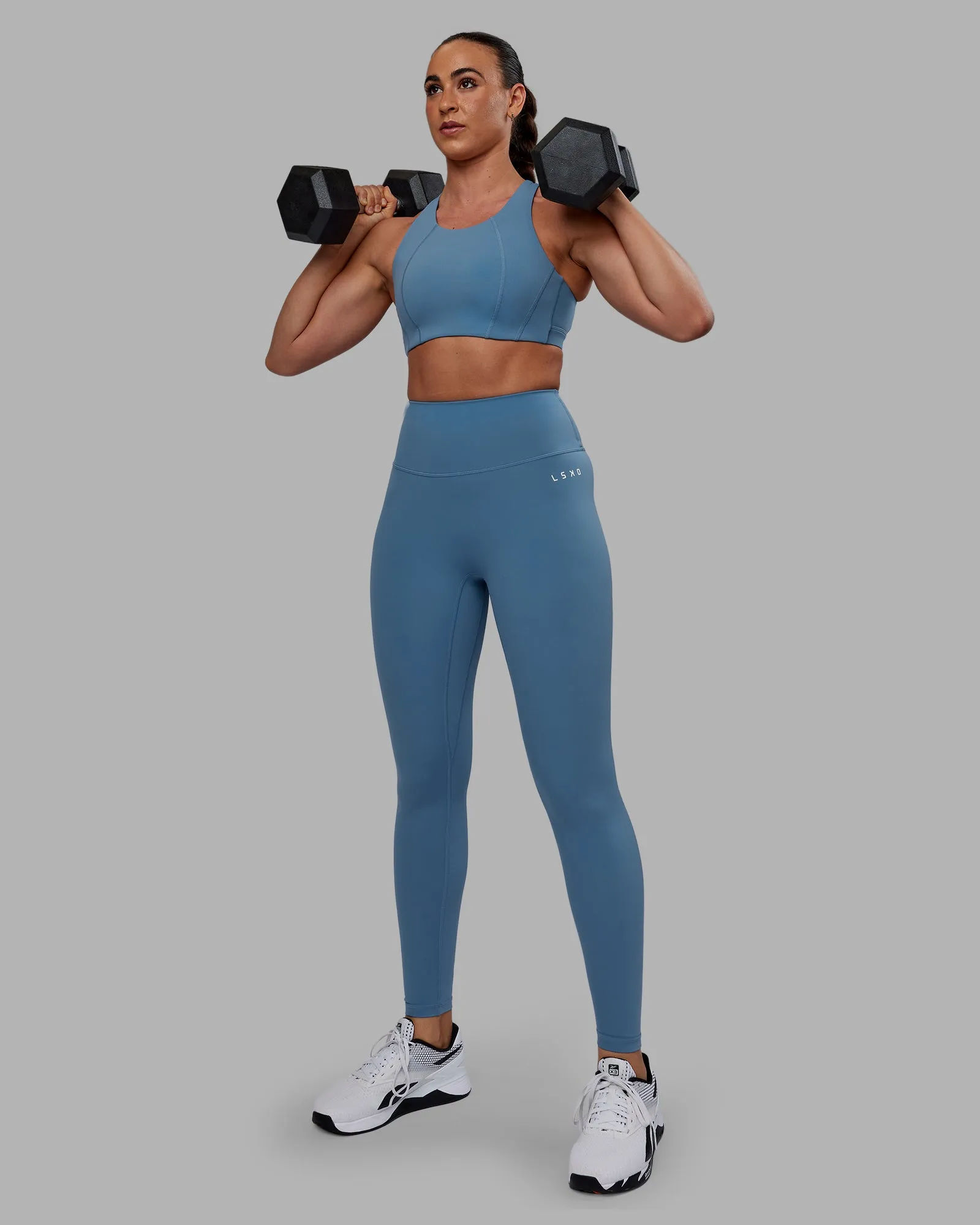 RXD High Waist Full Length Tights - Elemental Blue
