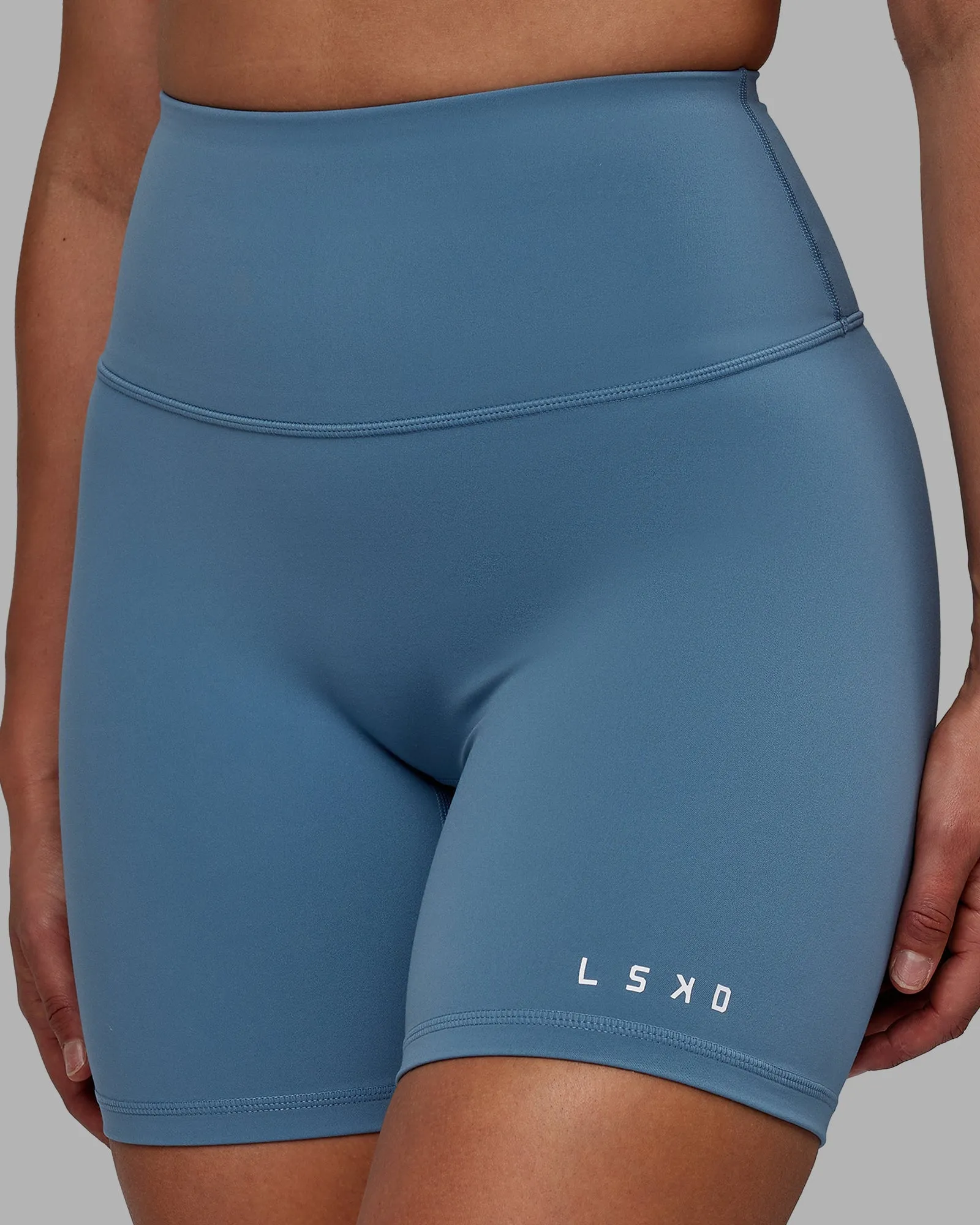 RXD High Waist Mid Short Tights - Elemental Blue