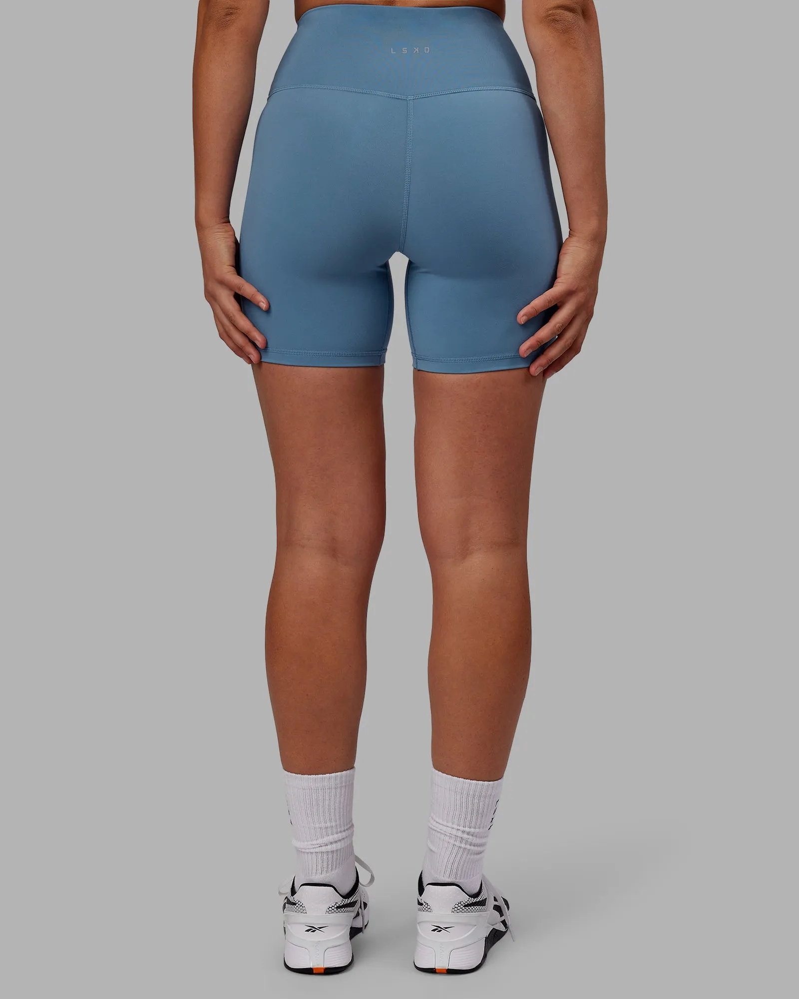 RXD High Waist Mid Short Tights - Elemental Blue