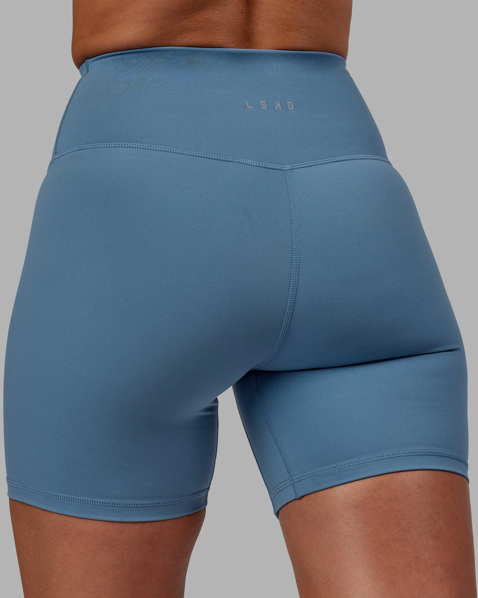 RXD High Waist Mid Short Tights - Elemental Blue