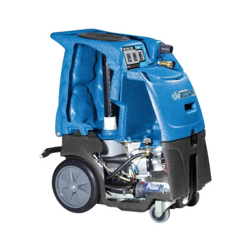 Sandia Sniper 12-Gallon Dual 3-Stage Carpet Extractor - 500 PSI Pump with Optional Heat - 80-3500
