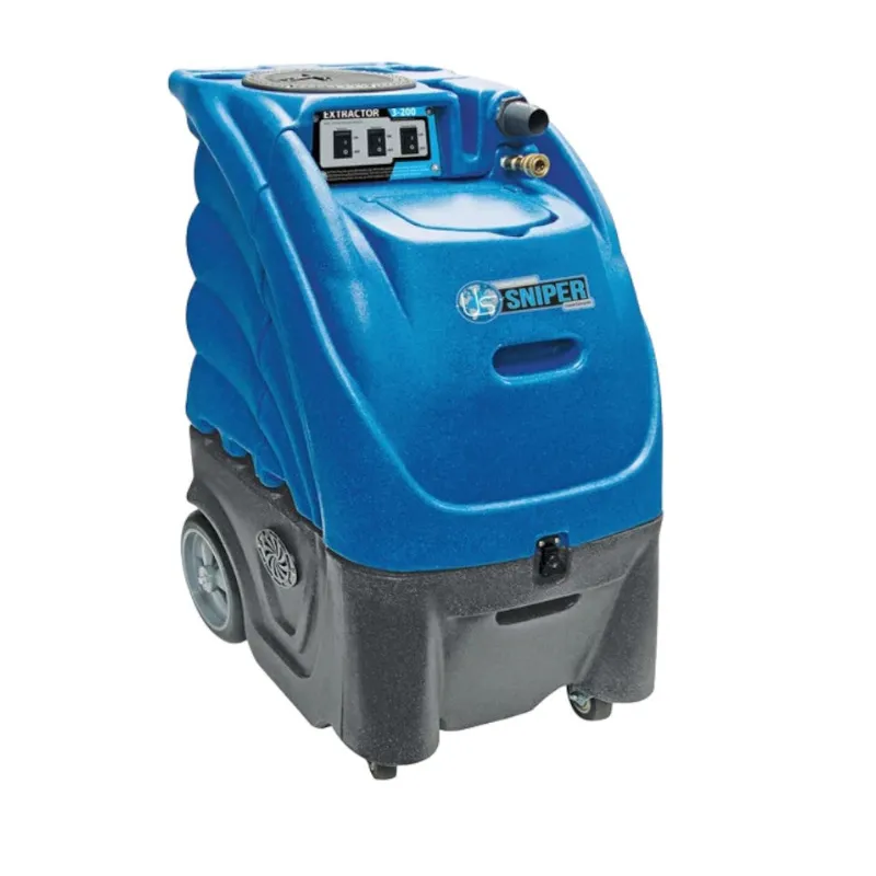 Sandia Sniper 12-Gallon Dual 3-Stage Carpet Extractor - 500 PSI Pump with Optional Heat - 80-3500