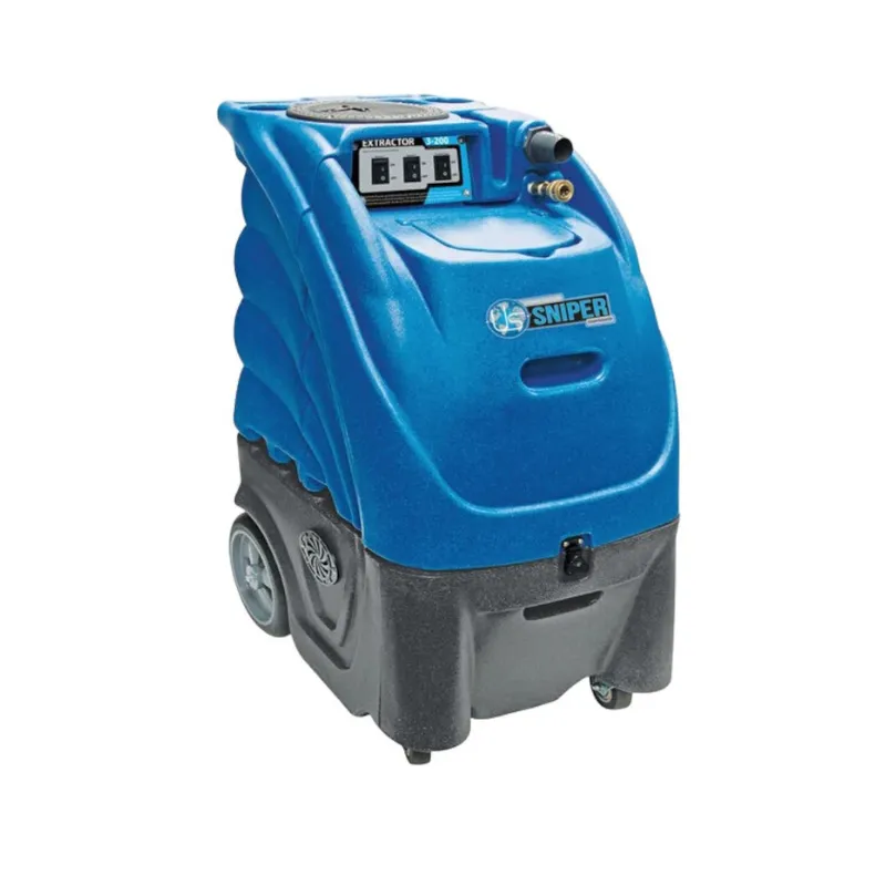 Sandia Sniper 6-Gallon Dual 3-Stage Carpet Extractor - 300 PSI Pump with Optional Heat - 86-3300