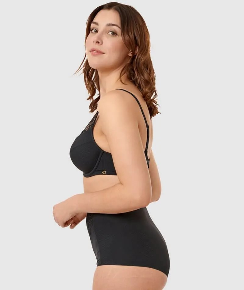 Sans Complexe Ariane Essential Full Cup Underwired Bra - Black