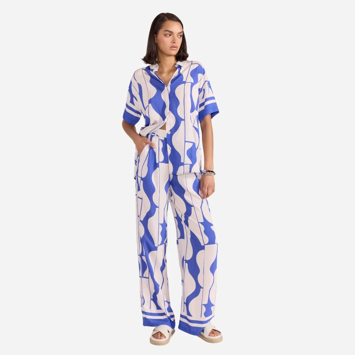 Santi Pants (Blue)