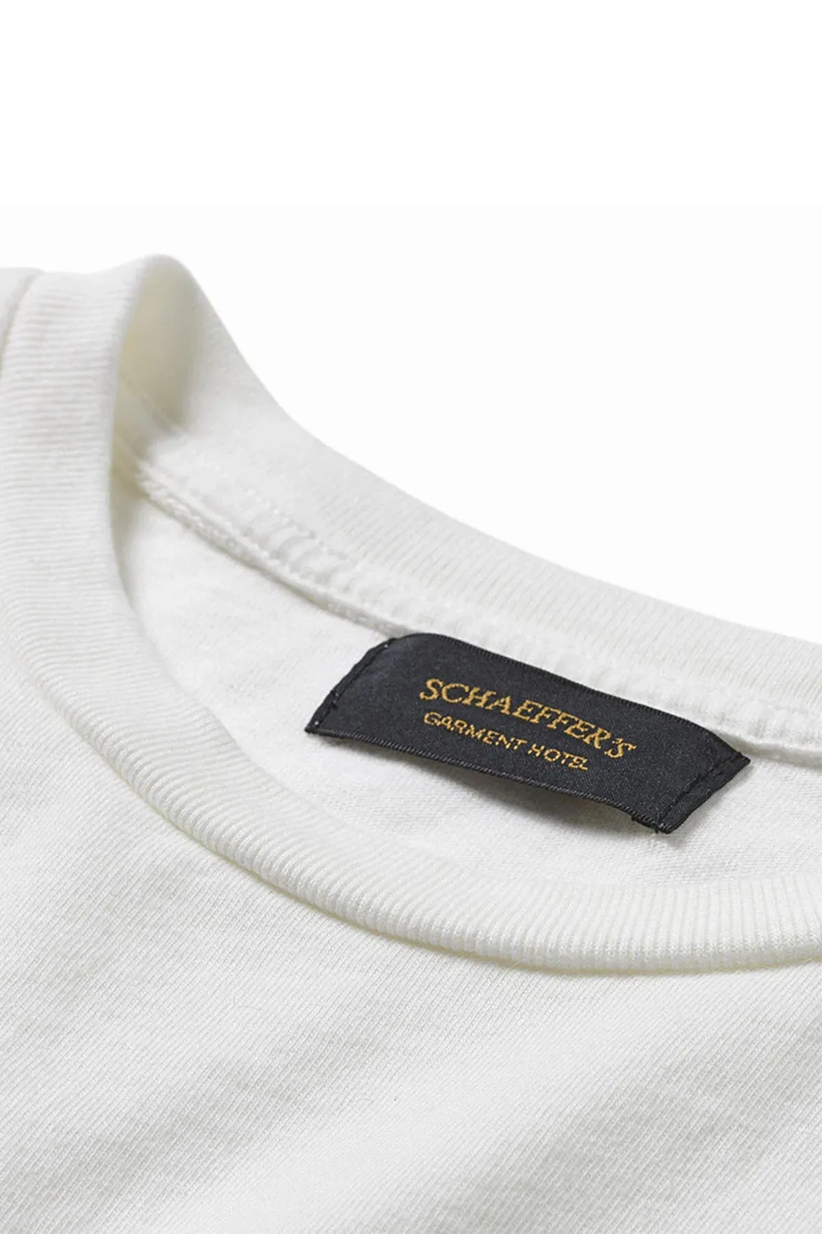 SCHAEFFER'S GARMENT HOTEL | RINGSPUN 40'S POCKET TEE