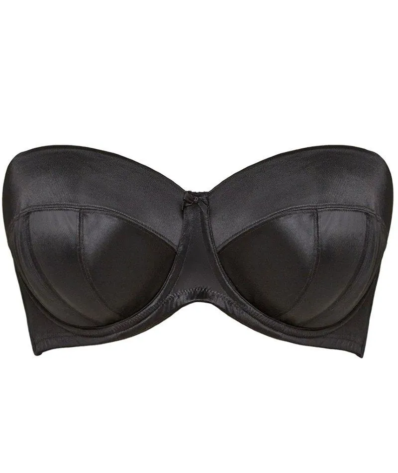 Sculptresse Dana Strapless Underwired Bra - Black