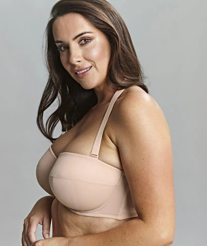 Sculptresse Dana Strapless Underwired Bra - Linen