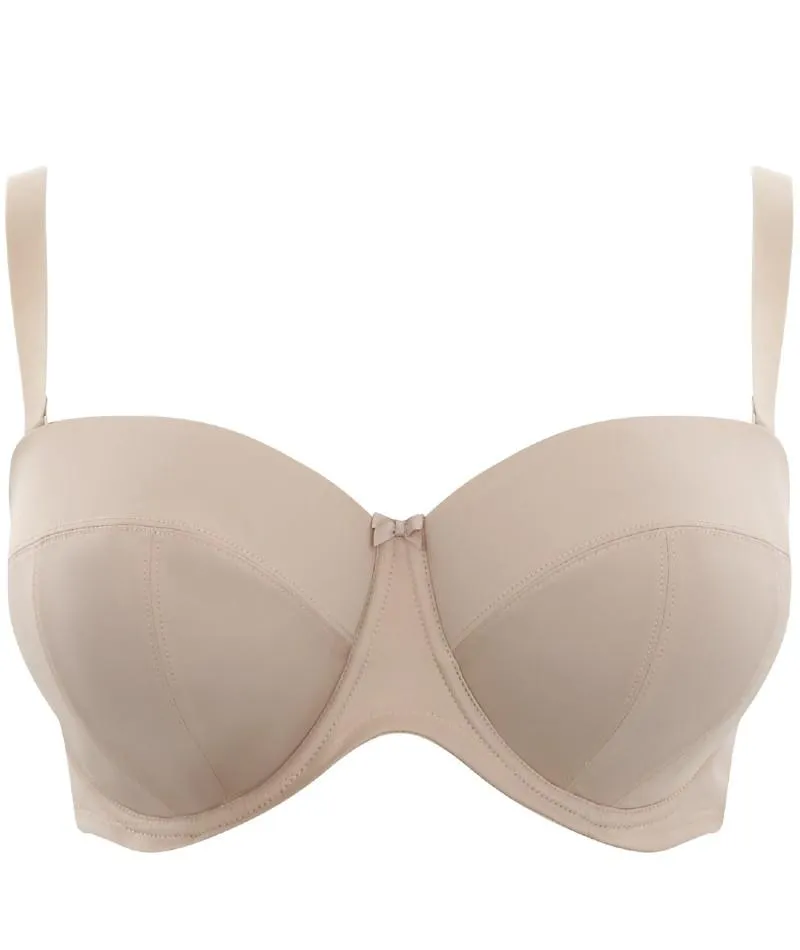 Sculptresse Dana Strapless Underwired Bra - Linen