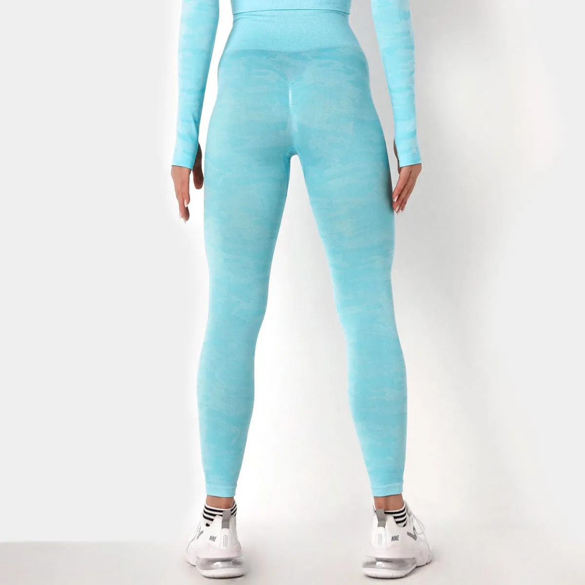 SecondSkin Camo Seamless Sports Leggings
