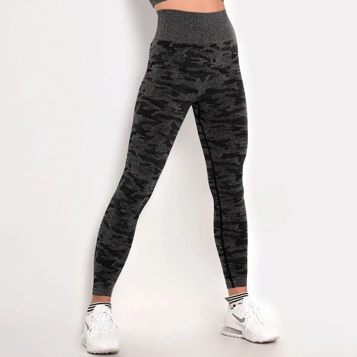 SecondSkin Camo Seamless Sports Leggings
