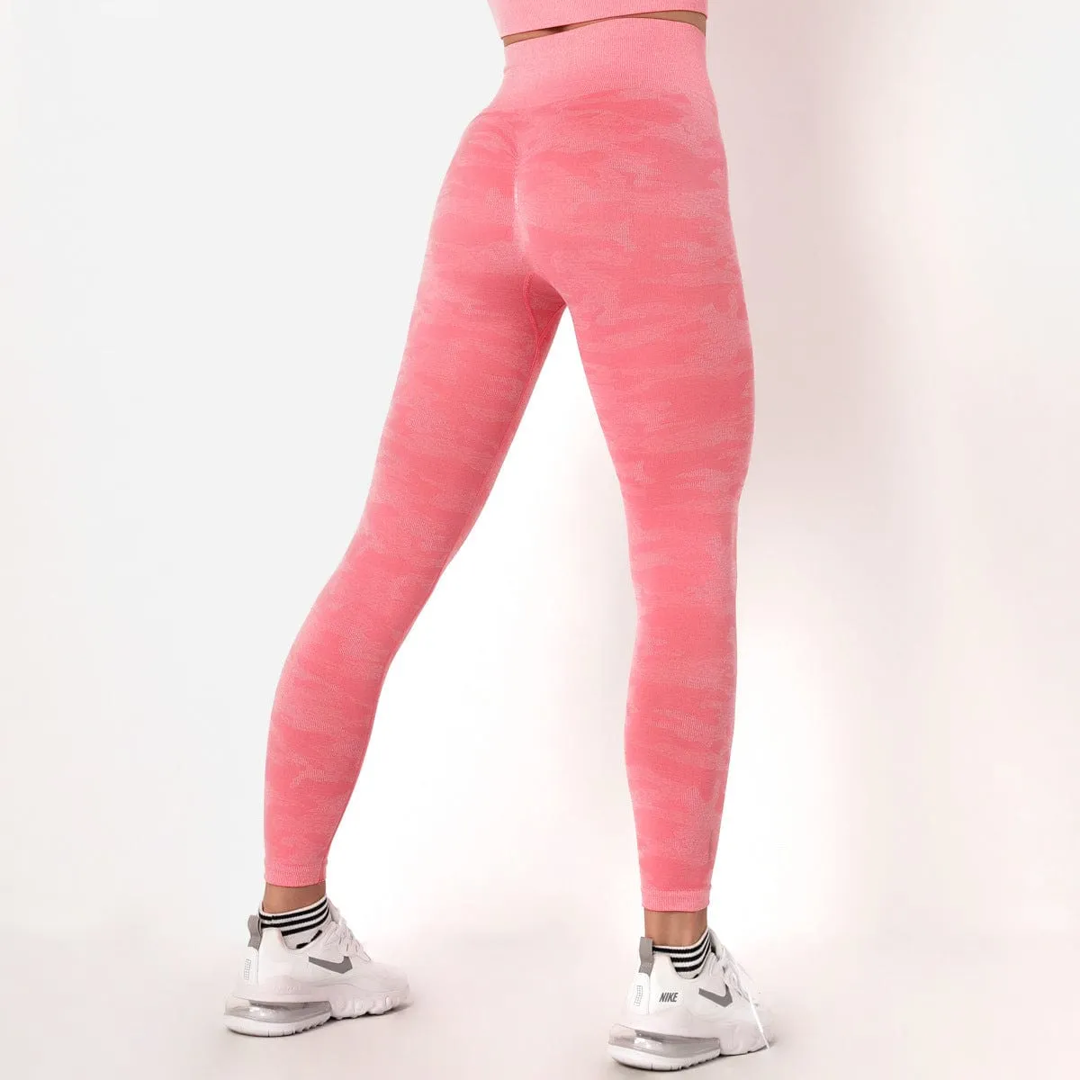 SecondSkin Camo Seamless Sports Leggings
