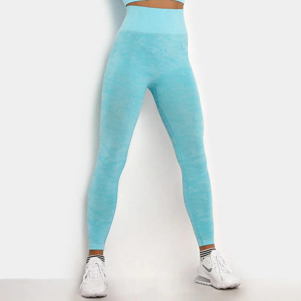 SecondSkin Camo Seamless Sports Leggings