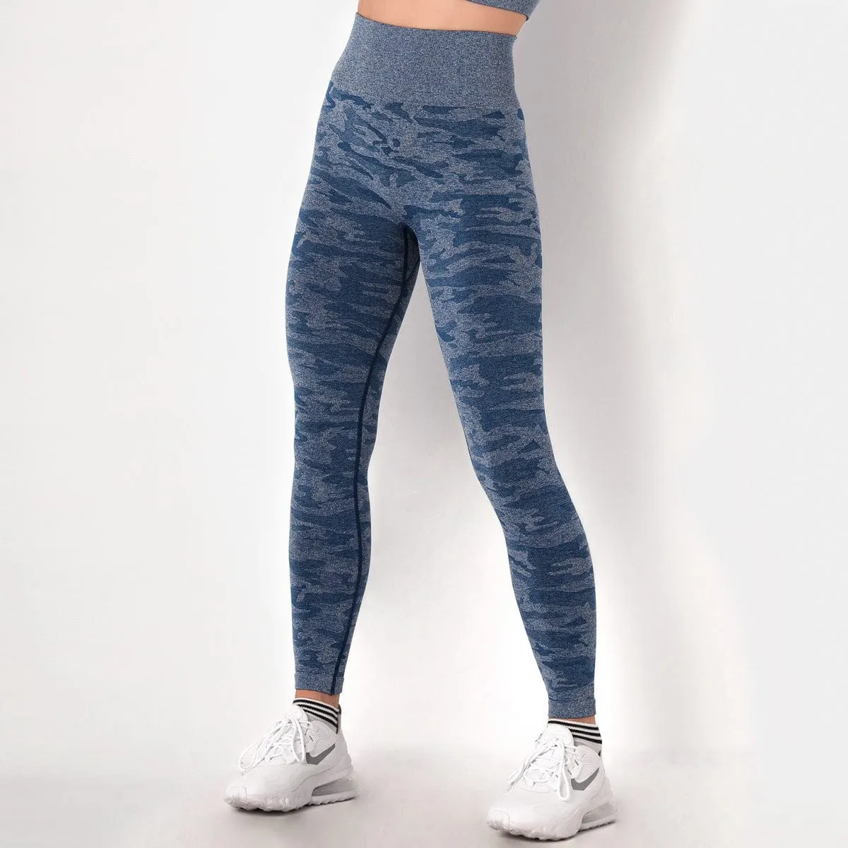 SecondSkin Camo Seamless Sports Leggings