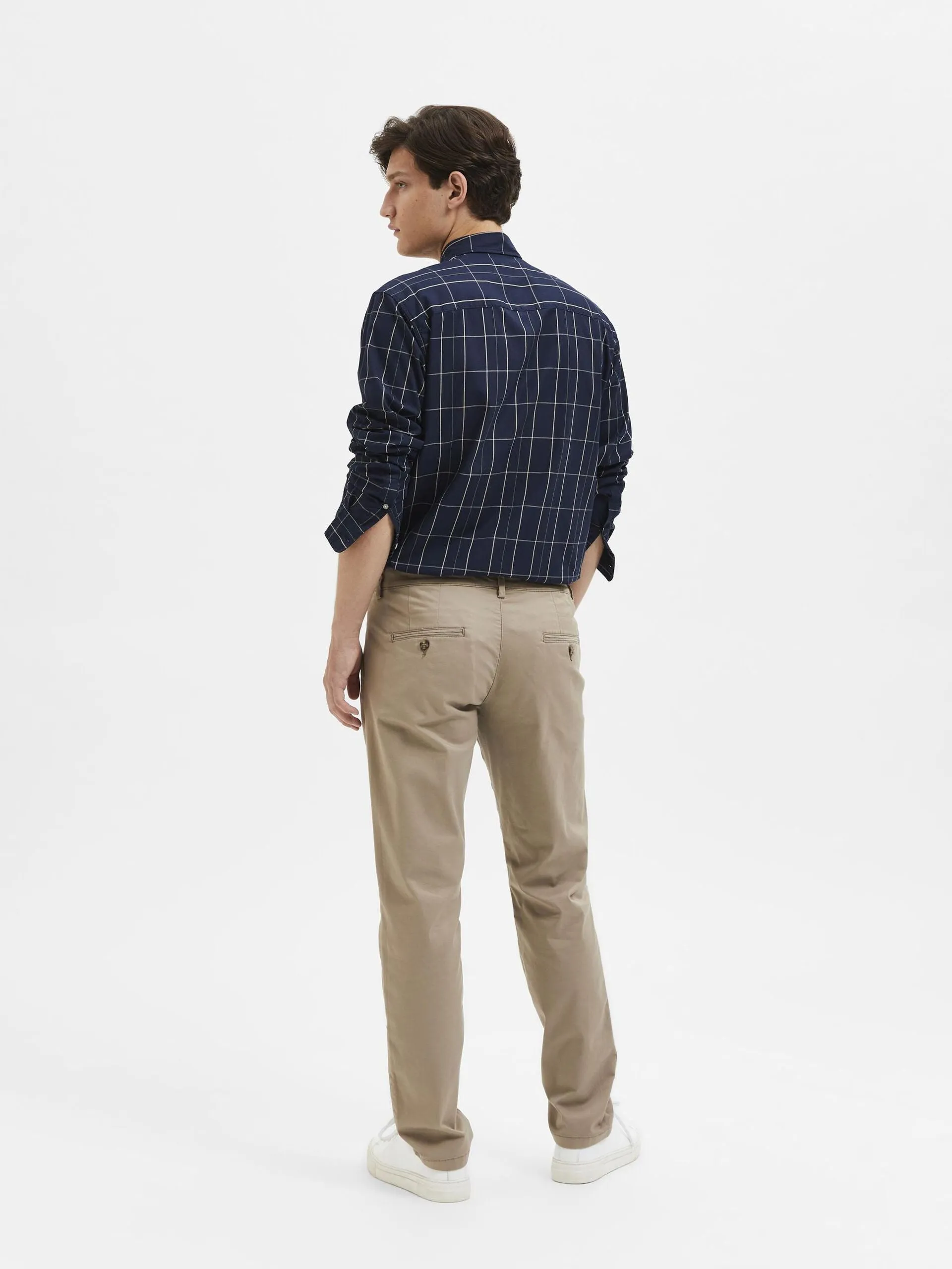 SELECTED | FLEX CHINO - Slim Fit | Greige