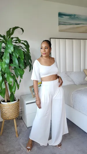 Set Sail Wide Leg Pant Set