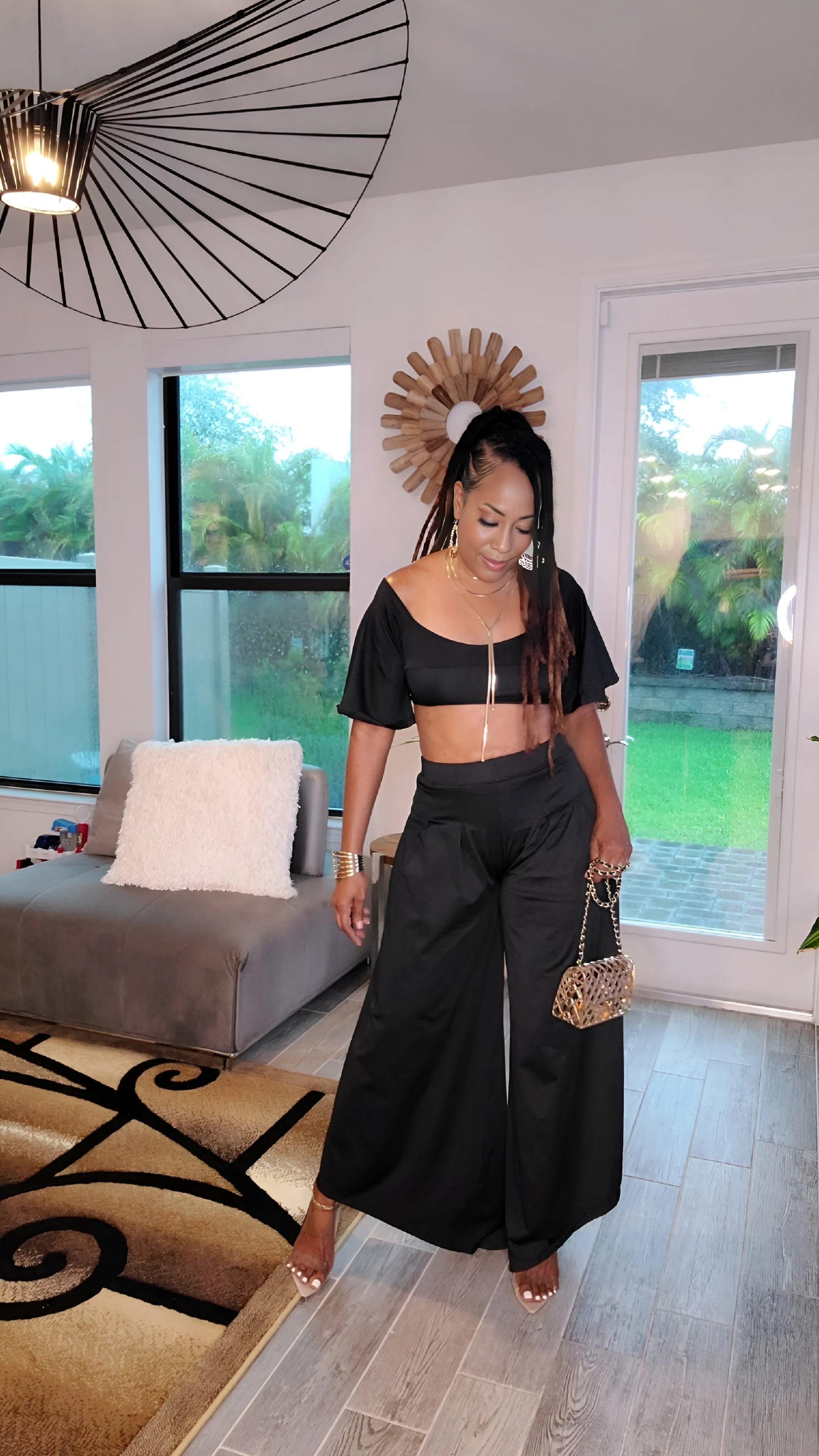 Set Sail Wide Leg Pant Set