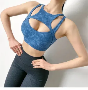 Sexy Push Up Running Sport Bra