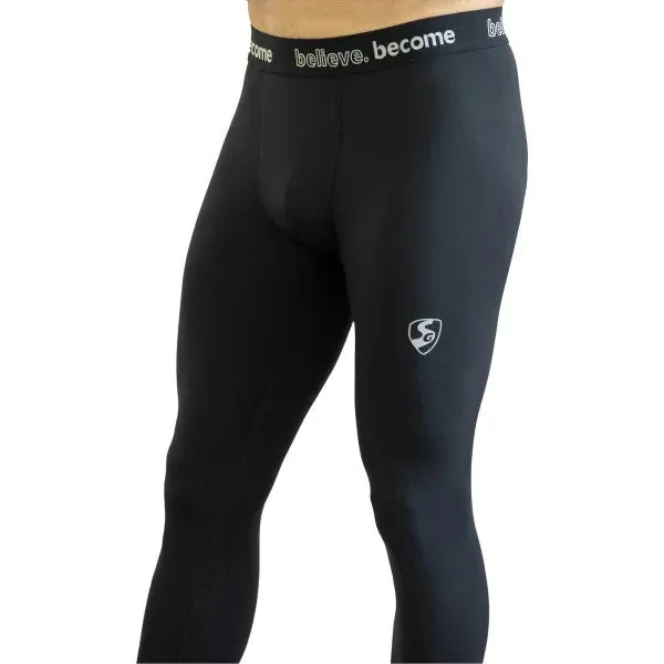 SG Xtreme Cricket Compression Pant Black Size
