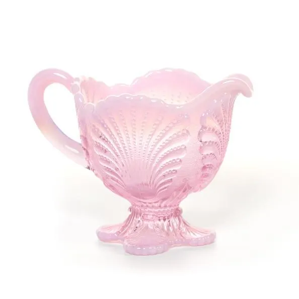 Shell Glass Creamer - 3 Color Options