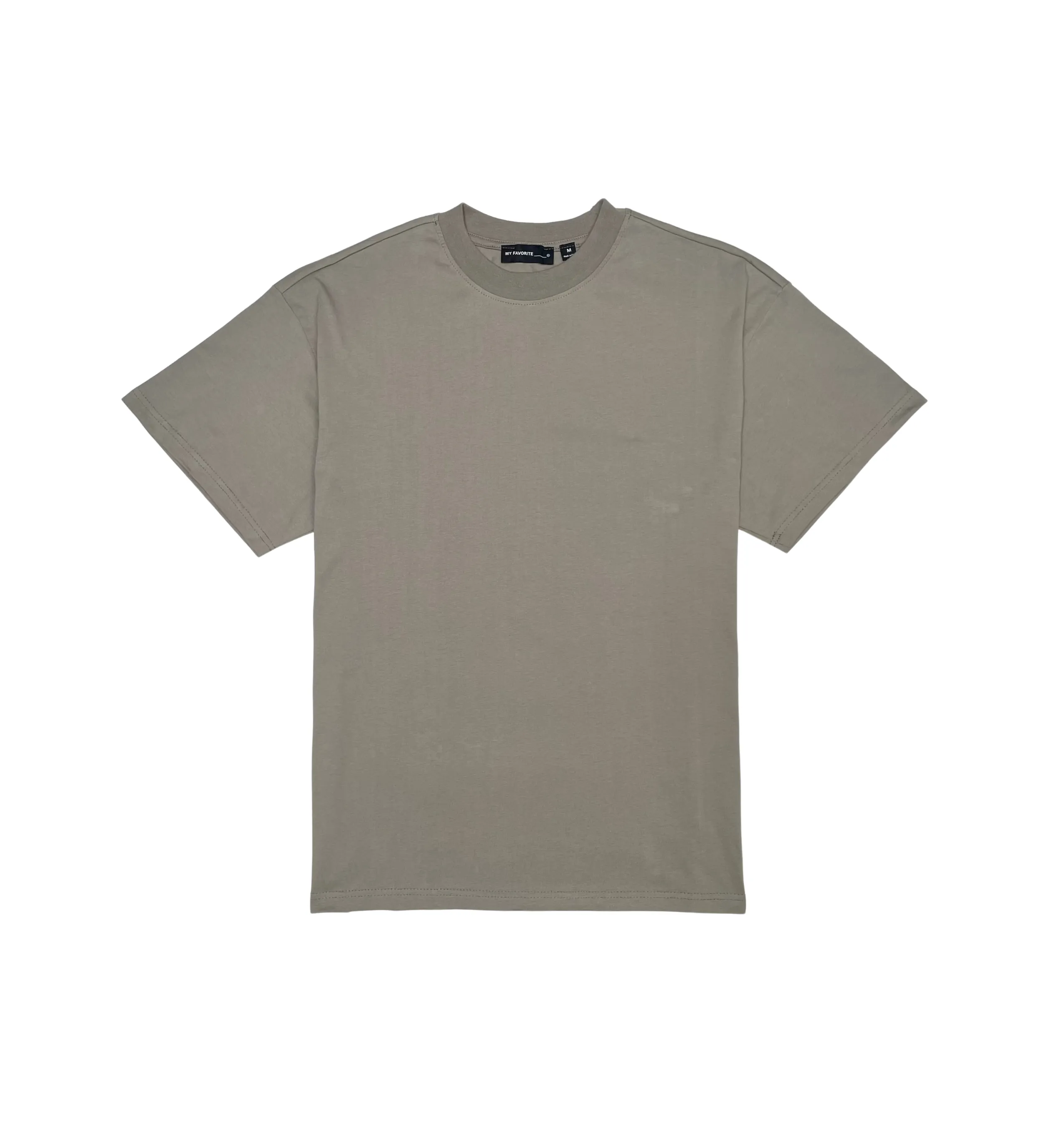 Single jersey oversized drop shoulder tshirt