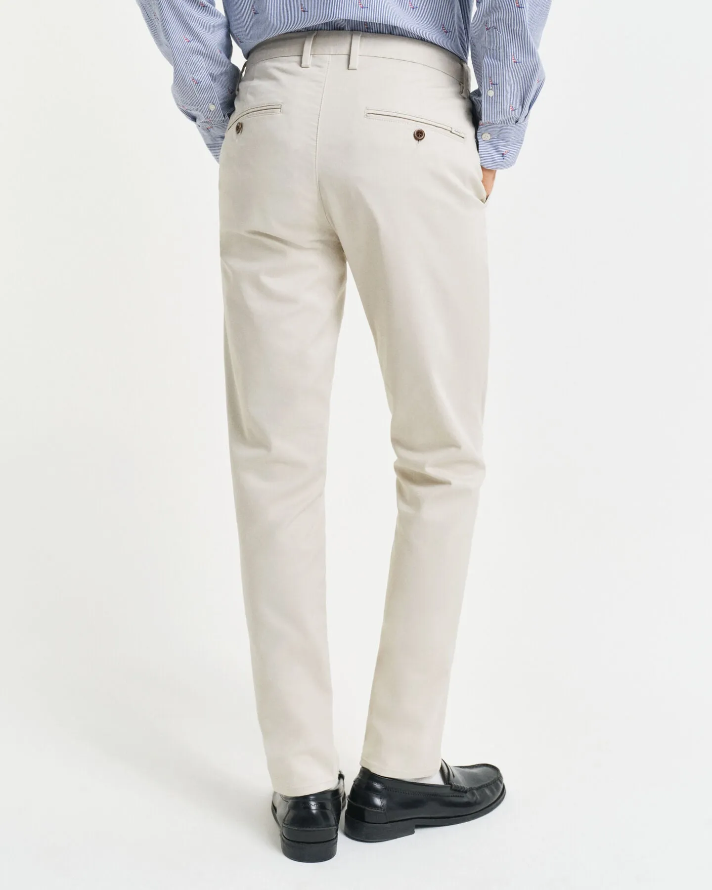Slim Fit Chinos in Putty