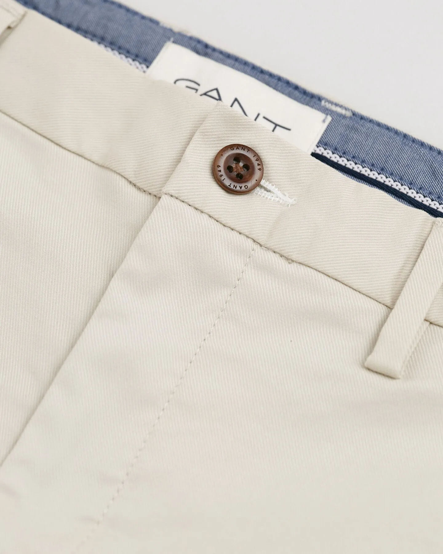 Slim Fit Chinos in Putty