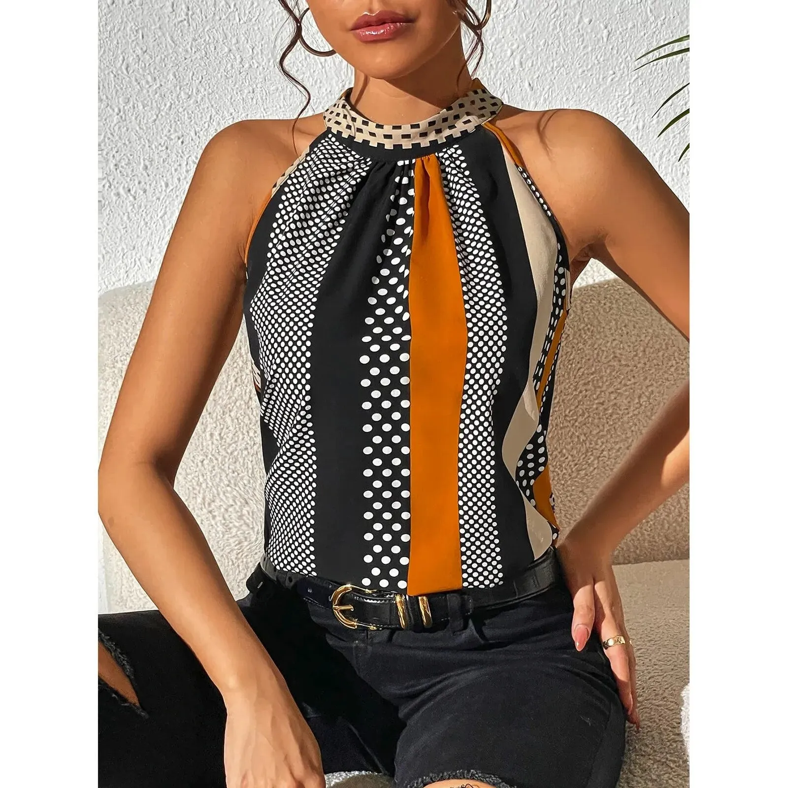 Solace® | Sleeveless, airy top