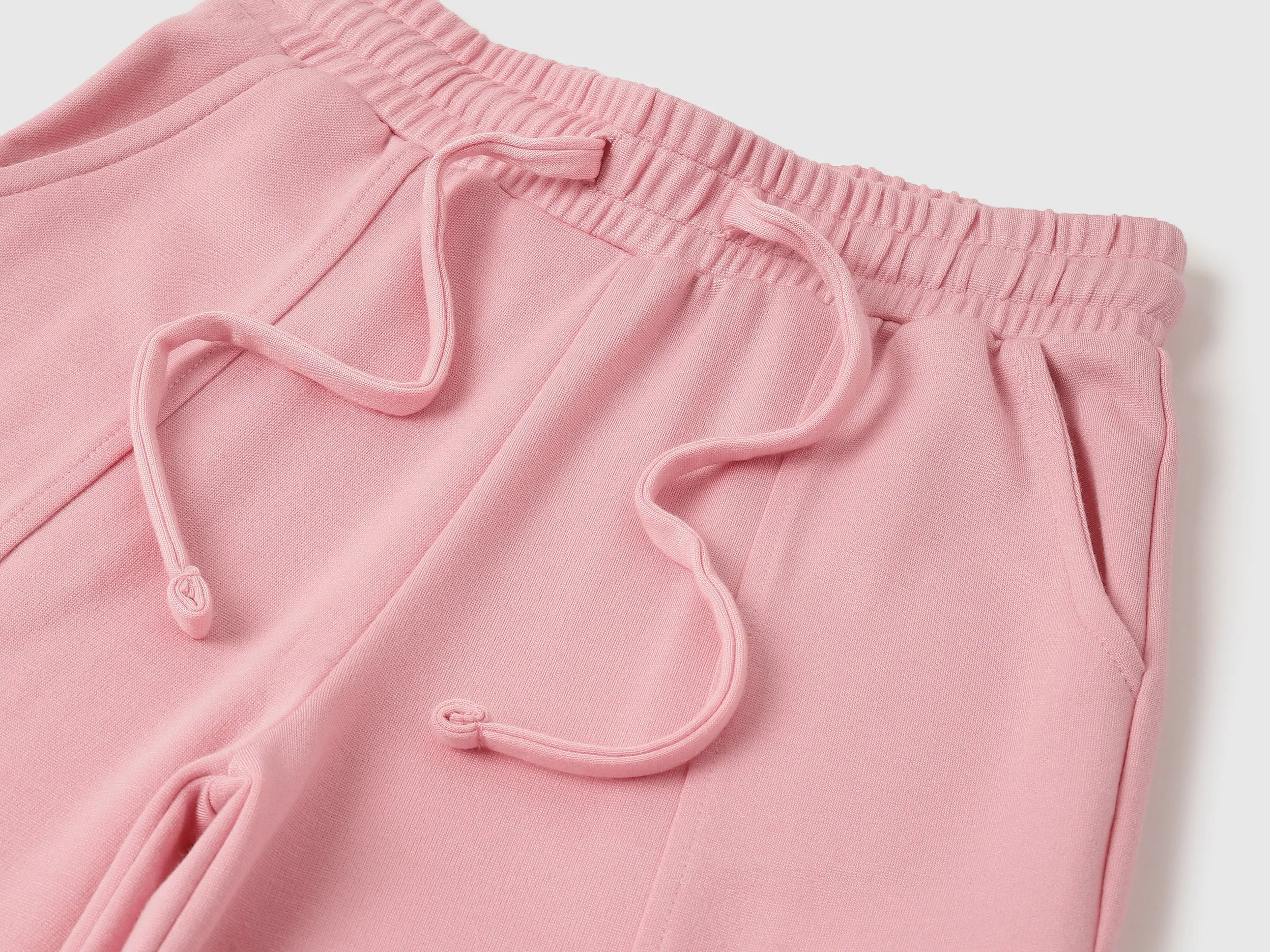 Solid Regular Fit Wide Leg Pants