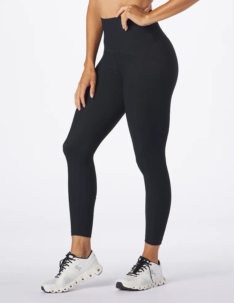 Sport 7/8 Rib: Black