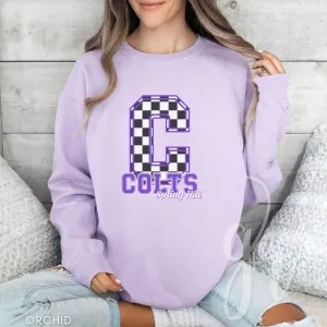 Spring Hill Colts - Checkered (Tees Sweatshirts)