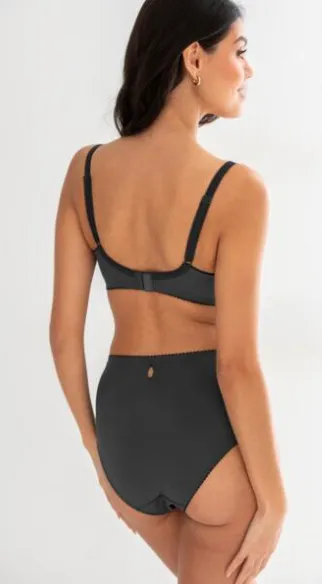St Tropez Full Cup Bra In Slate/ Blue - Pour Moi