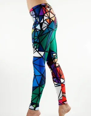 Stained Glass Unisex Leggings