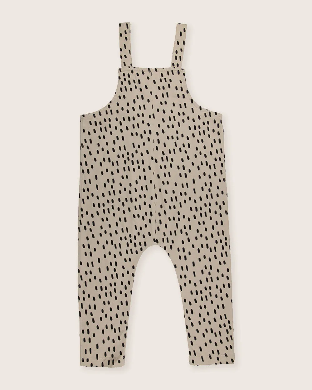 Stone Doodle Print Dungarees